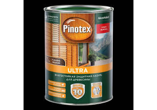 Влагостойкая защитная лазурь Pinotex Ultra для древесины сосна ( 1л) 5353900